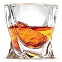 (Set of 6 Glass for Dining Table, Water, Juice Glass, Milk,Cold Drink, Whiskey, Cocktail, Lead-Free, Perfect for Home (Twist Whisky Glass 300ML)