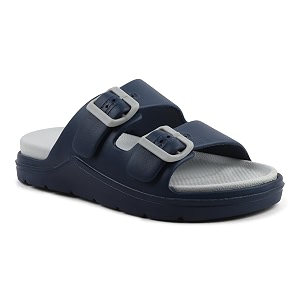 CLYMB Mens EVA Lightweight Slipper Adjustable
