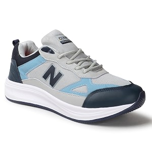 CLYMB Mens Suri-Grey Blue Fashion Series Sports