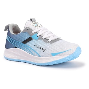 CLYMB Mens Wagan Summer White Sport Running