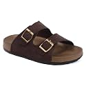 CLYMB Mens EVA Lightweight Slipper Adjustable