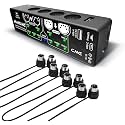 CME H4MIDI WC + 4-Pack 1-FT MIDI Cables - USB Host MIDI Interface with Router, Mapper & Filter + 4-Pack 1-FT 5-pin DIN MIDI Cables for compact spaces