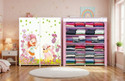 CMerchants 12L Little Girl Dog Printed Rack