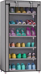 CMerchants Shoe Stand 6 Layer Metal Collapsible