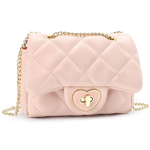 mibasies kids purse toddler gifts for little girls crossbody purses presents a5 light pink small