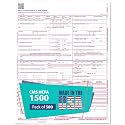 CMS 1500 Claim Forms - 500 Sheets | New Version HCFA 1500 02/2012 Revision | Laser & Inkjet Compatible Health Insurance Claim Forms for Accurate Medical Billing