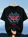 CMS CLOTHING Men Printed Round Neck Pure