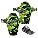 CNC Mountain Bike Fenders,MTB Mud Guard,2PCS Front and Rear Bike Mudguard Fits 26", 27.5", 29" Plus Size and Fat Bikes.