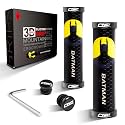 CNC Mountain Bike Handlebar Grips,Silicone Bike Grips for MTB/BMX/Bicycle-Double Lock on Locking Design Bicycle Handlebar Grips.