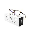 Blue Light Blocking Glasses,Computer Glasses,Anti Eyestrain, Lightweight Frame Eyeglasses,Men/Women… (Amber)