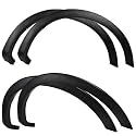 CNNELL Factory Style Fender Flares Compatible with 2004-2008 Ford F150 66.0"/67.0"/78.0"/96.0" Bed Length (Not Fit Heritage), Fit 2007-2008 Lincoln Mark LT 67.0"/78.0" Bed Textured 4pcs