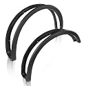CNNELL Fender Flares Compatible with Ford F150 2018-2020 Black Factory Style Textured Paintable 4pcs