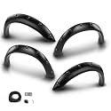 CNNELL Front Fender Flares Pocket Bolt Compatible with Ford F150 F250 Bronco 1992-1996; Fit Ford F350 1992-1997 2 PCS Black
