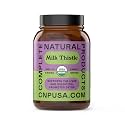 CNP | Milk Thistle Capsules 500mg - Silymarin, Liver Detox Support Aid