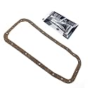 CNS Engine Oil Pan Gasket with Silicone Compatible with 04-09 Chevrolet Aveo AVEO5 1.6L (1598cc/98cid) DOHC L4