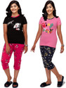 CNT Kids Nightwear Girls Printed Cotton Blend