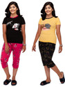 CNT Kids Nightwear Girls Printed Cotton Blend