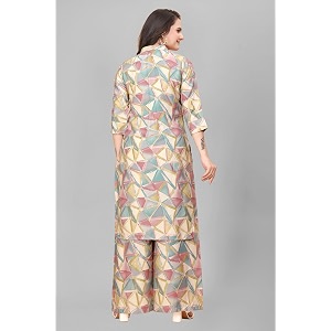 Co-ord Set for Women Printed Straight Kurta