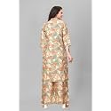 Co-ord Set for Women Printed Straight Kurta