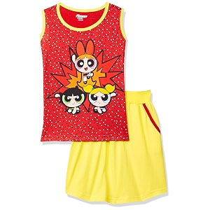 Co-ordinated set top and skirts set