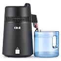 CO-Z 1.6 Gal Water Distiller 6L Countertop Water Distilling Machine 304 SS