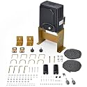 CO-Z APP Smart Automatic Sliding Gate Opener, 280W Electric Gate Opener for Doors up to 1400lb 40ft, Driveway Home Garden Gate Opening System, Gate Complete Kit with Remote Control &amp; IR Sensor