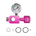 Co2 Refill Adapter for Soda Terra Makers,Quick Fill Kit for Pink Cylinders,Co2 Exchange Carbonator Fill Station Compatible with DUO Terra Art Soda Machine