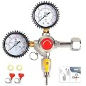 CO2 Regulator for Kegerator, Beer Regulator, CGA-320 C02 Regulator
