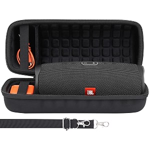 co2crea hard travel case for jbl charge 4 waterproof bluetooth speaker black