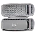 co2crea Hard Travel Case for JBL Charge 4 Portable Bluetooth Speaker (Ouside Black and Inside Grey)