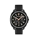 Coach Kitt Qtz Multifunction Black Tonneau Dial