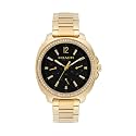 Coach Kitt Qtz Multifunction Black Tonneau Dial