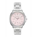 Coach Kitt Qtz Multifunction Blush Tonneau Dial