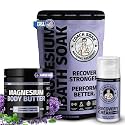 Coach Soak Magnesium Bath Soak, Body Butter &amp; Lotion Bundle - Lavender