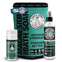 Coach Soak Magnesium Bath Soak, Oil Spray &amp; Lotion Bundle - Peppermint