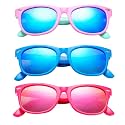 COASION Kids Polarized Sunglasses Age 3-9 Flexible Shades UV Protection