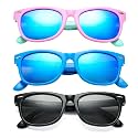 COASION Kids Polarized Sunglasses Age 3-9 Flexible Shades UV Protection