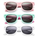 COASION Kids Polarized Sunglasses Age 3-9 Flexible Shades UV Protection