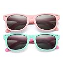 COASION Kids Polarized Sunglasses Age 3-9 Flexible Shades UV Protection