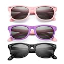 COASION Kids Polarized Sunglasses Age 3-9 Flexible Shades UV Protection