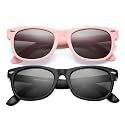 COASION Kids Polarized Sunglasses Age 3-9 Flexible Shades UV Protection