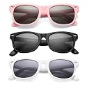 COASION Kids Polarized Sunglasses Age 3-9 Flexible Shades UV Protection