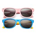 COASION Kids Polarized Sunglasses Age 3-9 Flexible Shades UV Protection