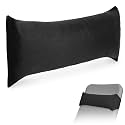 Coast Modern Lounge Chair Pillow with Strap - Black