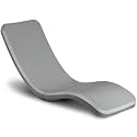 Coast Modern in Pool Lounge Chair - Waterproof & Weighted Chaise Lounger - Outdoor Pool Furniture for Patio or in Baja Shelf - Gray