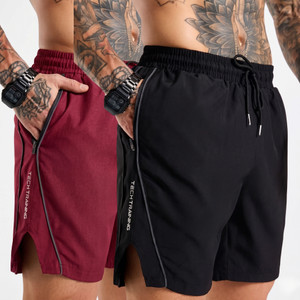 coastal clothier Solid Men Black Maroon Gym