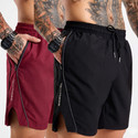 coastal clothier Solid Men Black Maroon Gym