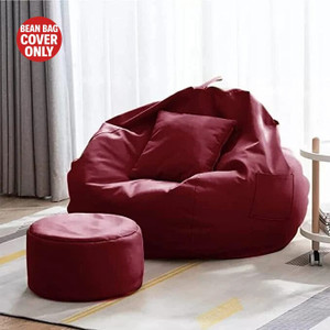 coaster shine 4xl tear drop bean bag cover  without beans