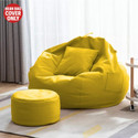 Coaster Shine 4XL Tear Drop Bean Bag Cover  (Without Beans)