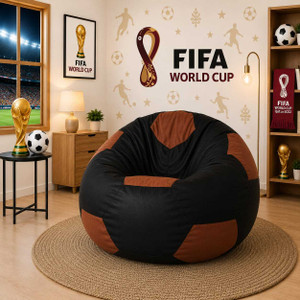 coaster shine xl pouffe bean bag cover  without beans